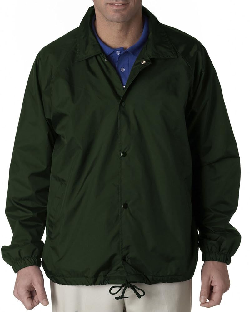 Amazon.com: Ultraclub 8944 UC Adult Coaches Jkt - Forest