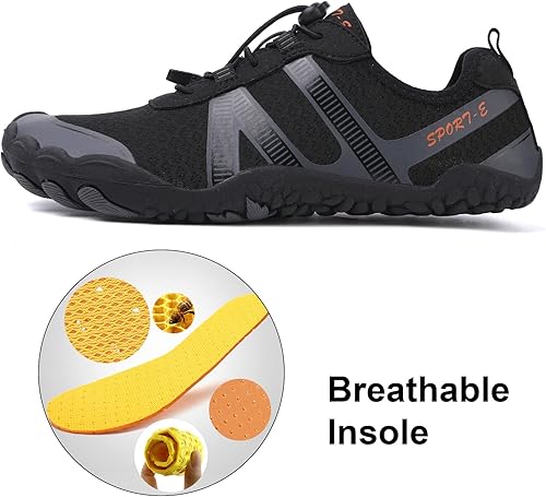 Miniatura 4 de KUNWFNIX Zapatos de agua para hombres y mujeres, secado rápido, para deportes acuáticos, calcetines acuáticos para natación, playa, piscina, surf,