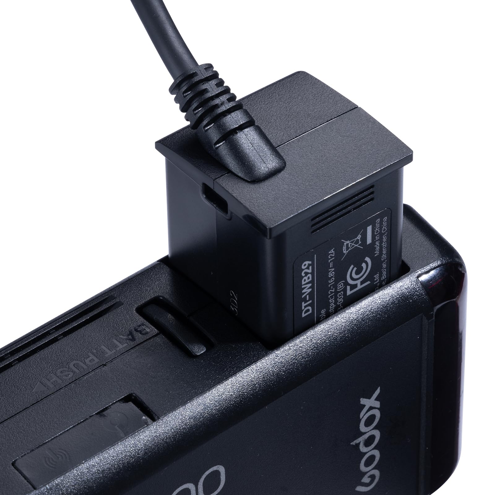 Amazon.com : GODOX DT-WB29 Dummy Battery Power Cable for AD200