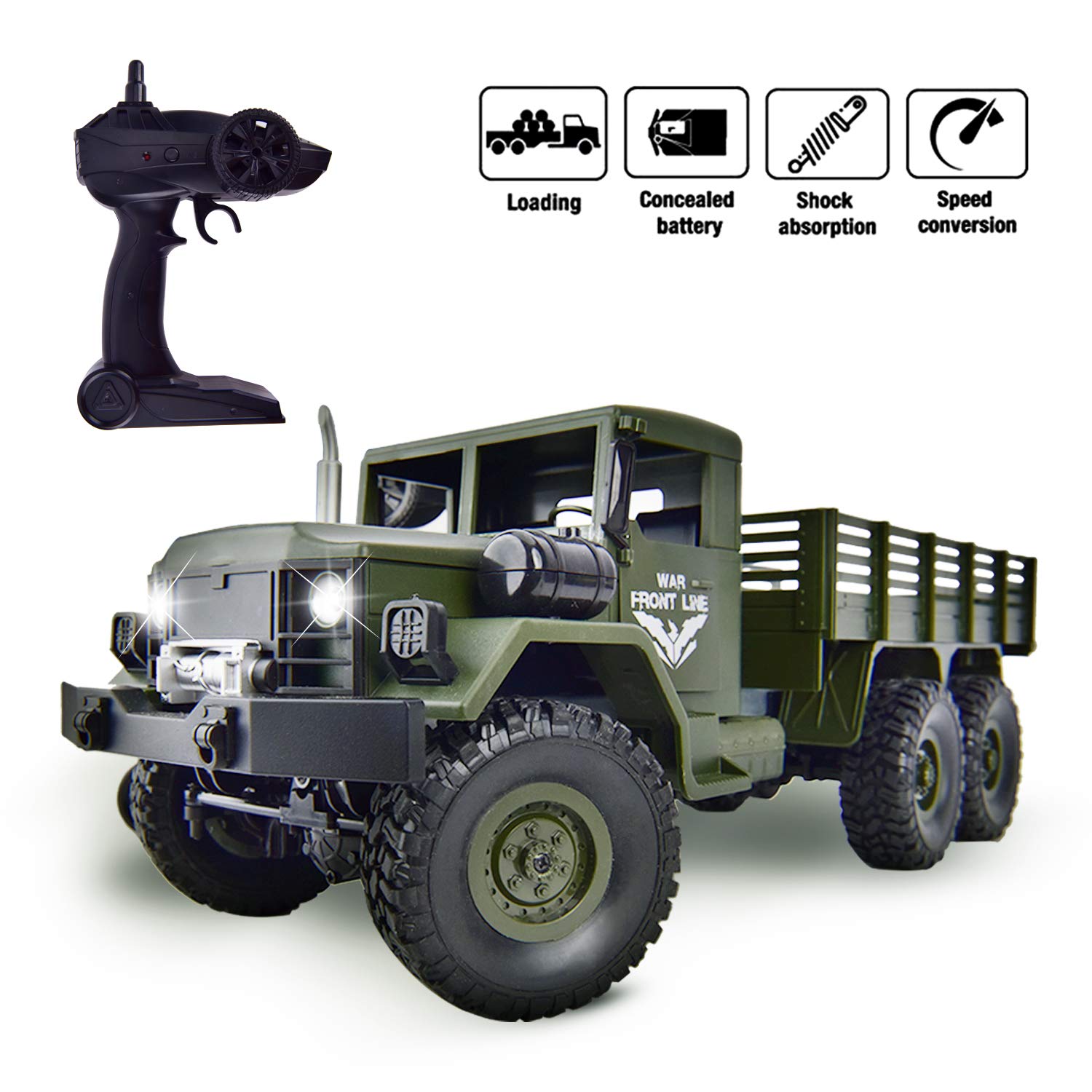 remote control army car