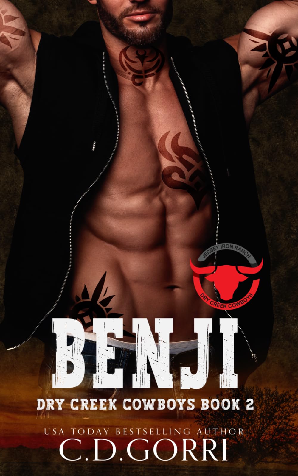 Benji: A Jersey Iron Ranch Steamy Cowboy Romance (Dry Creek Cowboys)