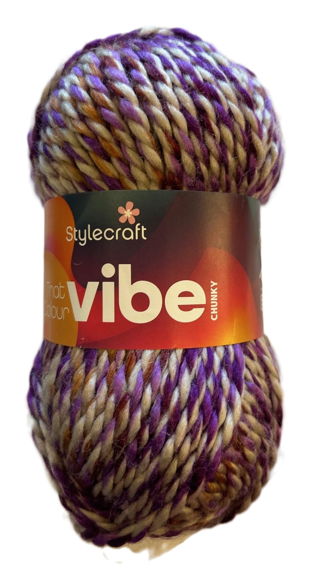 Stylecraft 3325301 That Colour Vibe Happy (5301) Yarn - 100g