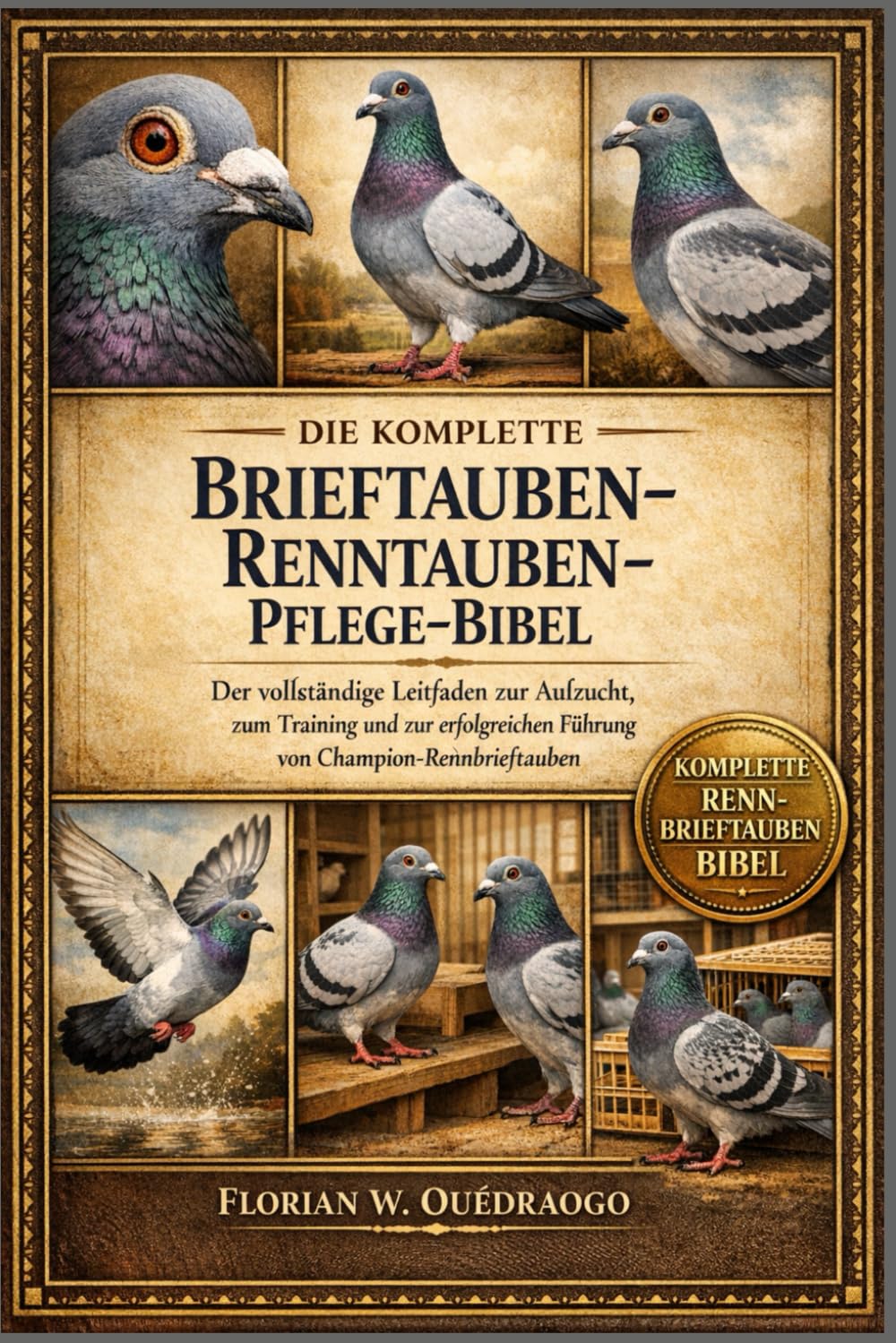 DIE KOMPLETTE BRIEFTAUBEN-RENNTAUBEN-PFLEGE-BIBEL: Der vollständige Leitfaden zur Aufzucht, zum Training und zur erfolgreichen Führung von Champion-Rennbrieftauben