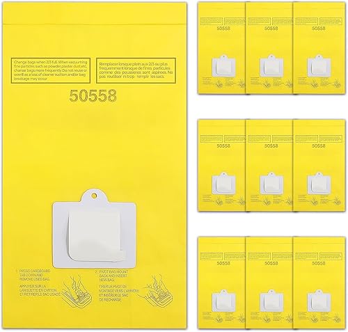 Miniatura 8 de Paquete de 25 bolsas de vacío de repuesto compatibles con Kenmore Canister tipo C/ 5055, 50555 50557, 50558, y Panasonic tipo C-5 C-18-Premium 25