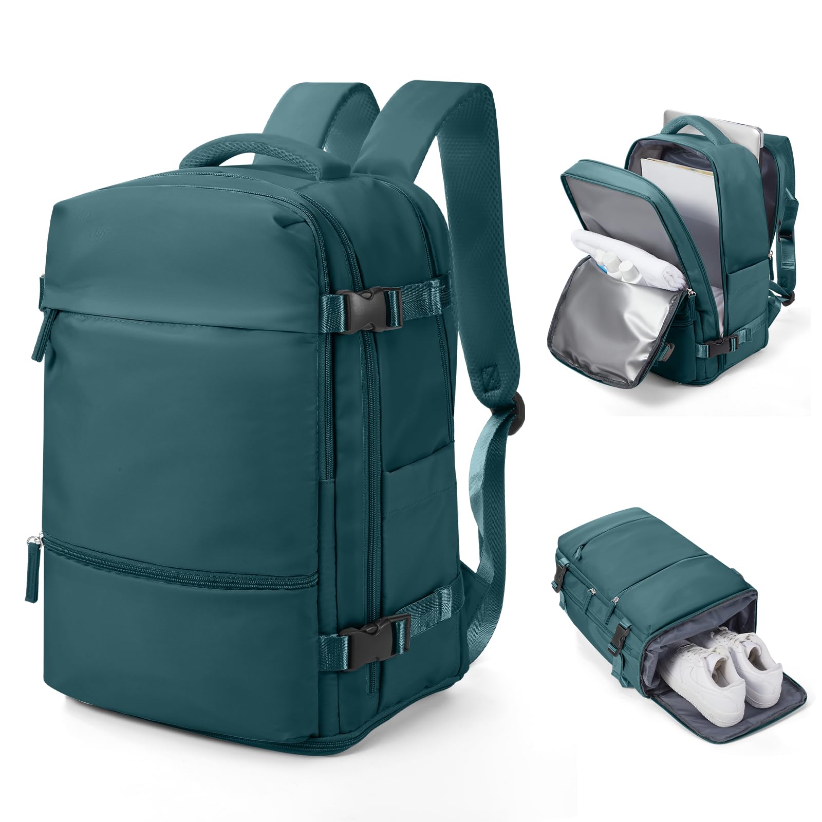 SZSYCN Vacuum Backpack Travel Bag With Pump Ryanair Cabin Bags 40x30x20 Underseat Ryan Air Hand Luggage 40 x 20 x 25 Carry On Baggage For Flights Backpack With Compression System — view 13