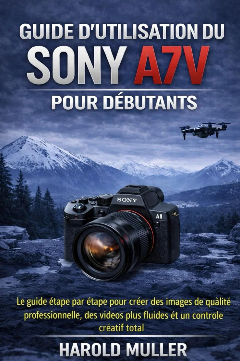 GUIDE D'UTILISATION DU SONY A7V POUR DÉBUTANTS: Le guide étape par étape pour créer des images de qualité professionnelle, des vidéos plus fluides et un contrôle créatif total