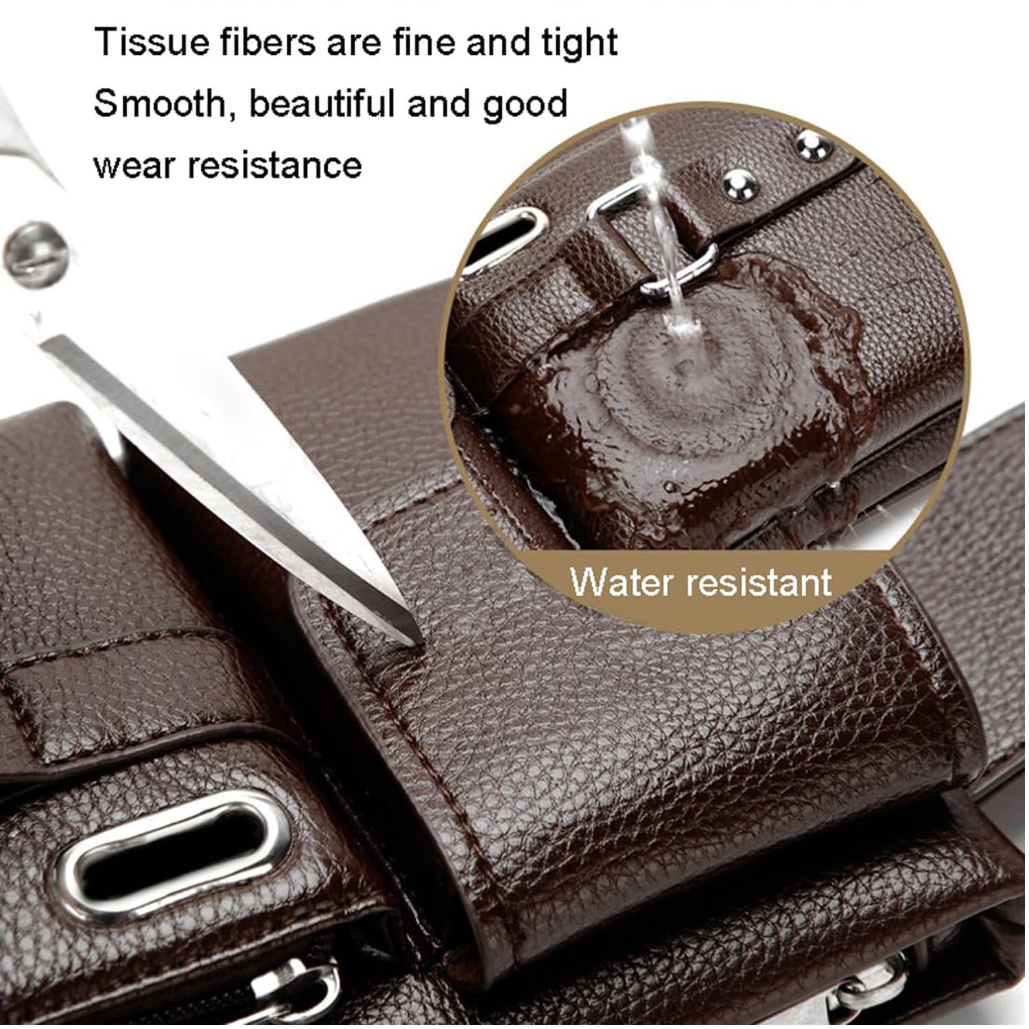 Handcuffs Waist Bag | Waterproof Sling Bag for Men & Women | Fanny Pack for Hiking Travel Camping Running & Sports with Adjustable Strap 4