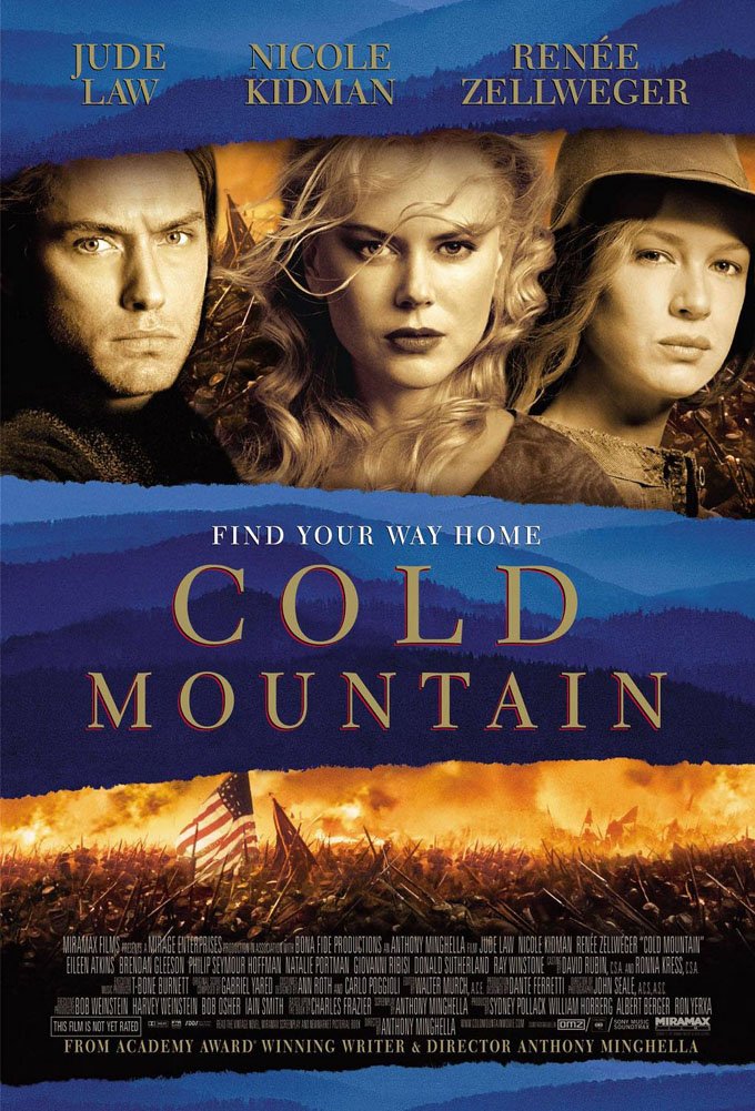 Amazon.com: Movie Poster Cold Mountain 1 Sided Original 27x40