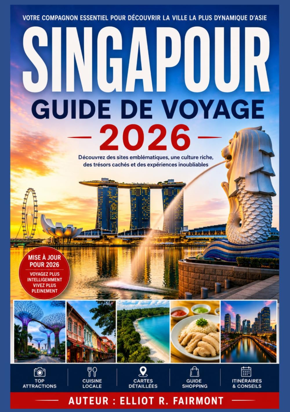 SINGAPOUR GUIDE DE VOYAGE 2026: Ce qu'il faut savoir avant de visiter Singapour : histoire, quartiers, transports, gastronomie et conseils pratiques ... Exploradores Globales de Elliot R. Fairmont)
