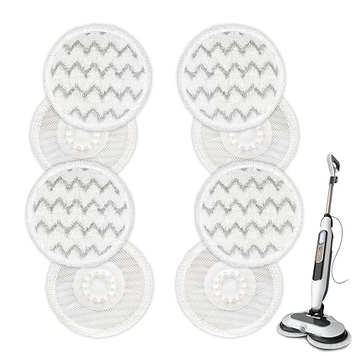 VIEWALL Steam Mop Pads Replacement for Shark S8000 S8001 S8002