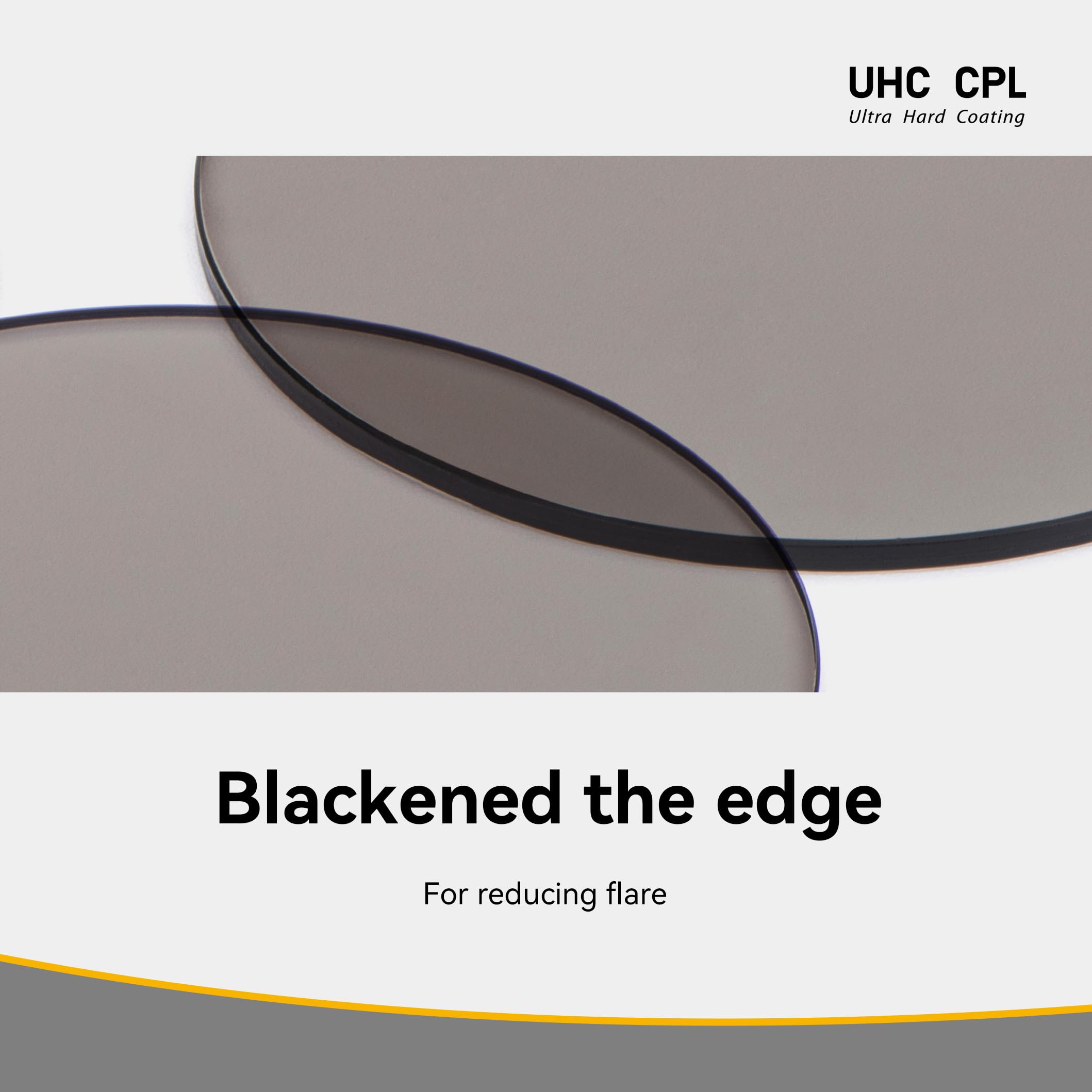 NiSi UHC CPL Filter 86mm Zirkularer Polfilter mit Ultra-Hard-Coating Polarisationsfilter Polarizer