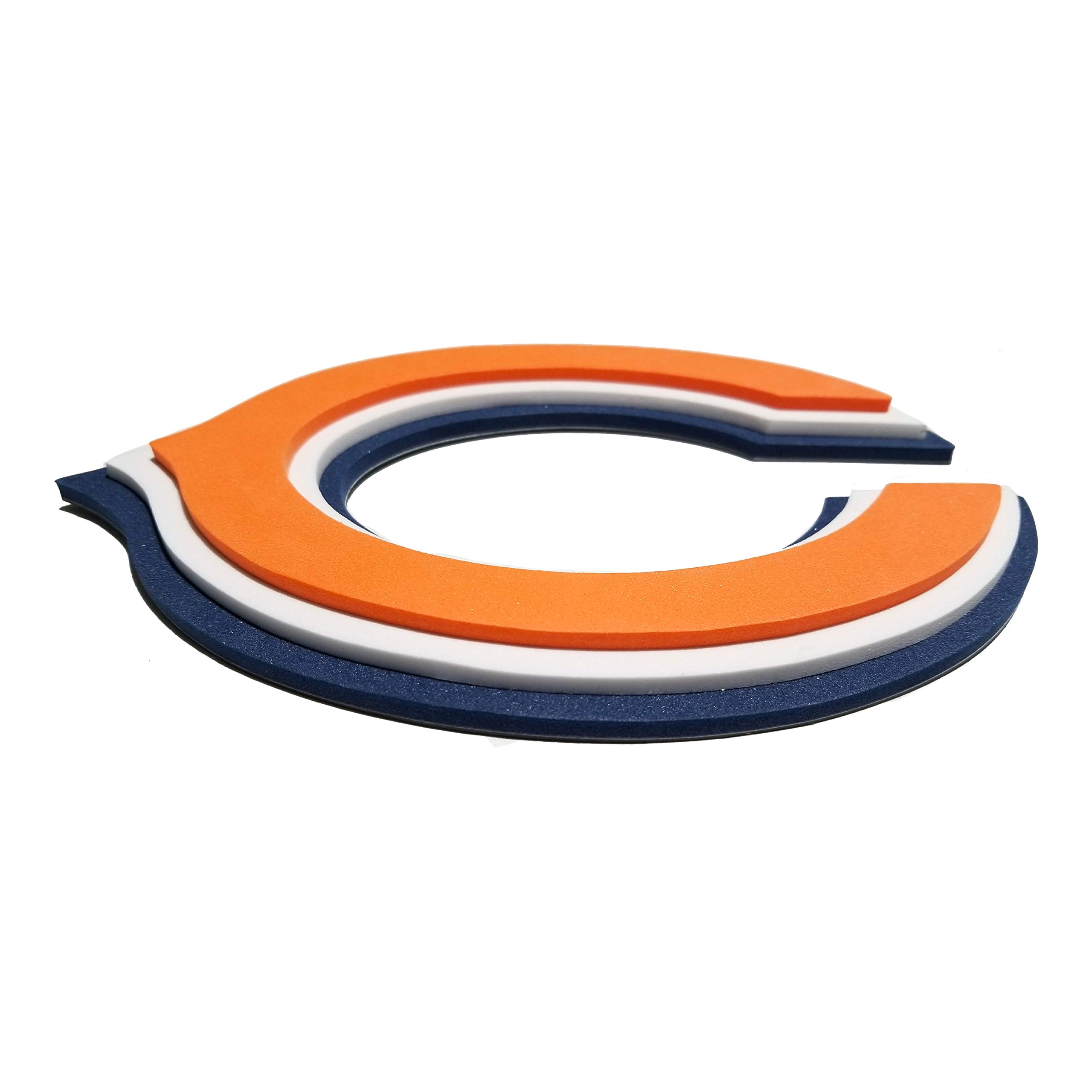 FanFave NFL Chicago Bears Chicago Bears NFL 3D Fanchain Magnet, Orange, Einheitsgröße (FF6705)