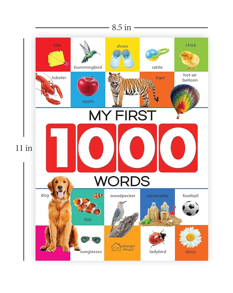 絵本・児童書 Fowel Child Academy English 1 January Amazon | My First Words in English - a Picture Book For Kids