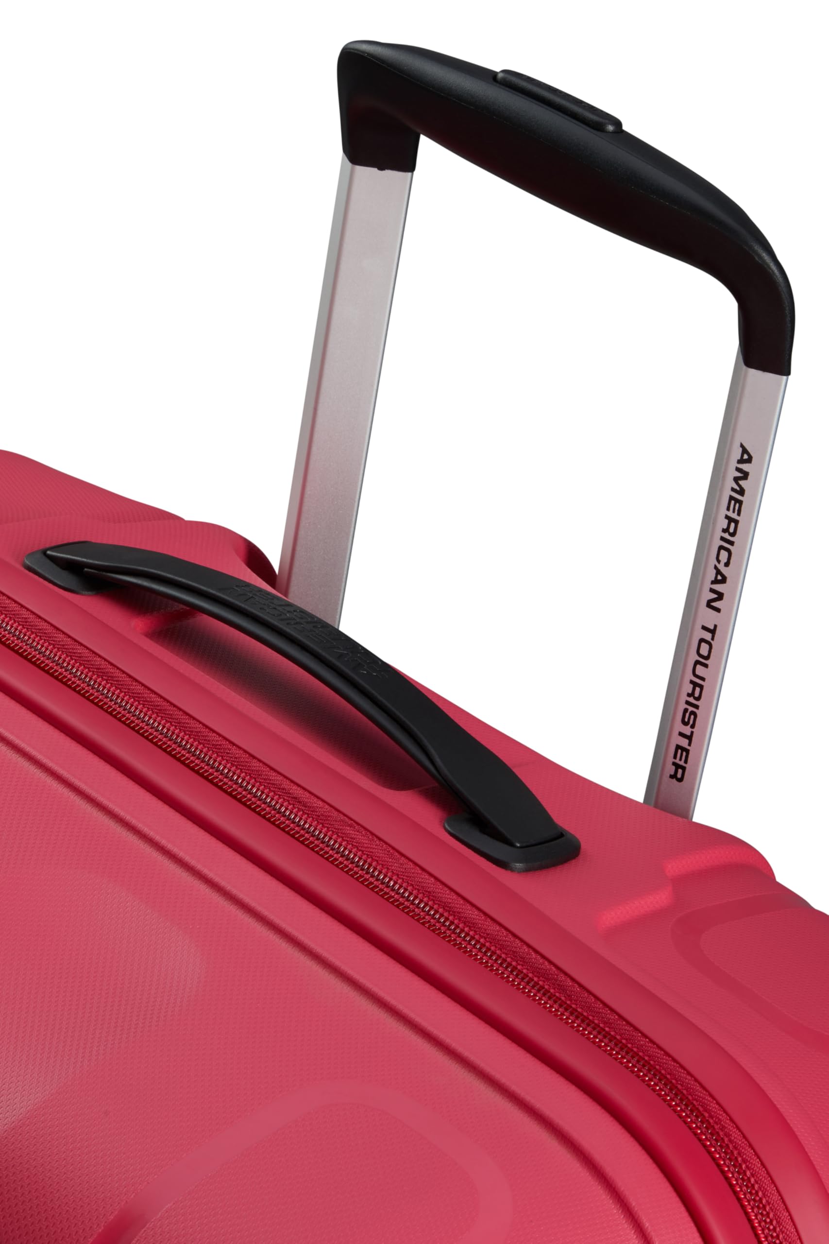 American Tourister Ellipso - Spinner M, Valigia, 68 cm, 64 L, Rosa (Pink Flash)