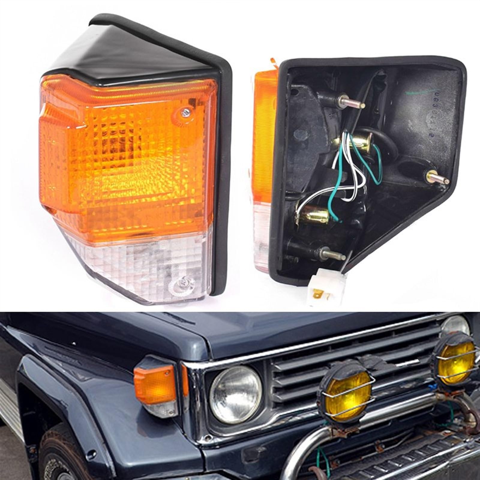 Indicatori Di Direzione Laterali LED Dinamici Per Toyota Land Cruiser 100, Prado 90, FJ Cruiser