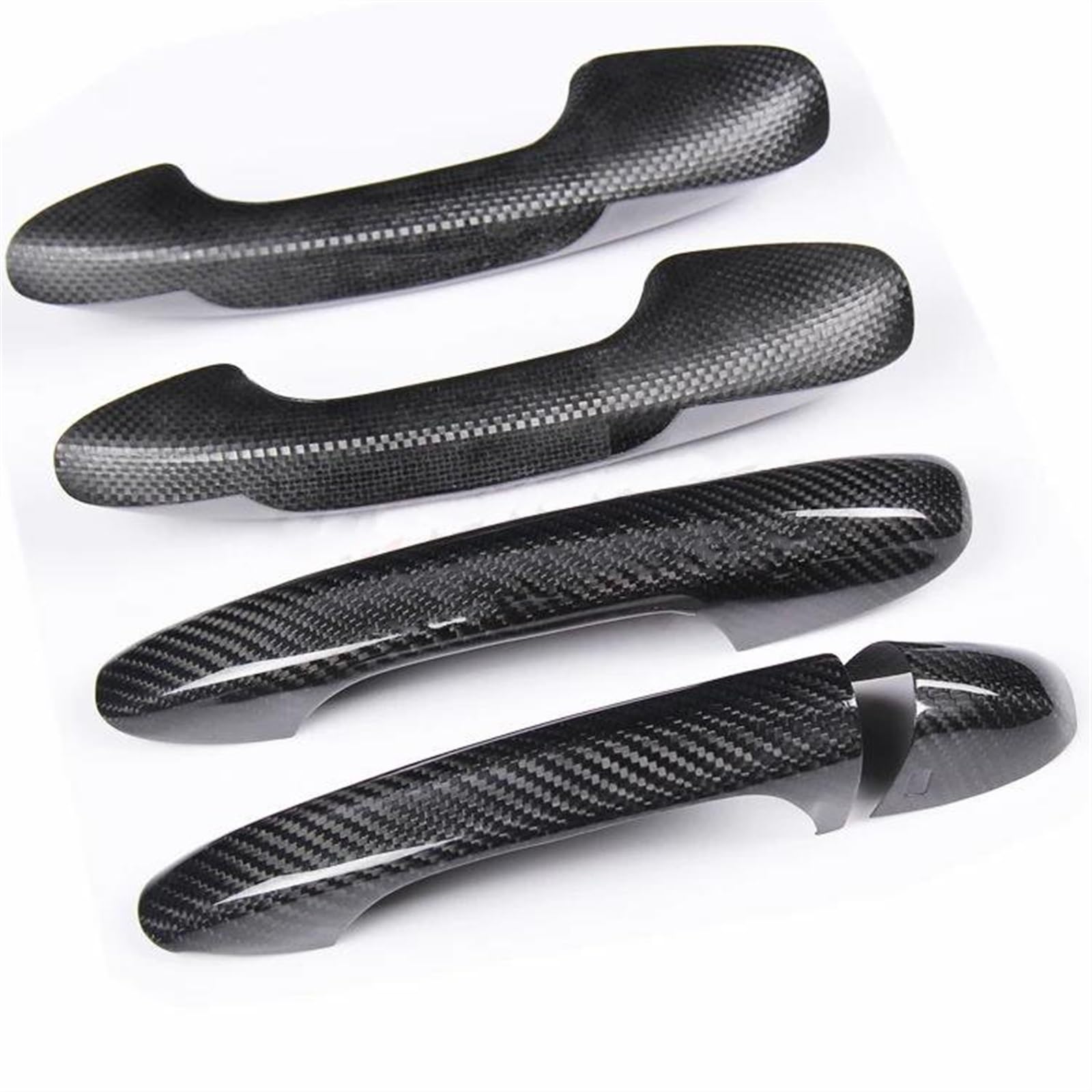Csspdm B Rhd Car Inner Real Carbon Fiber Door Handle Cover Trim For Enz C E S Glc Gle Class W205 W213 X253 W222 C292 W167 W177(B)