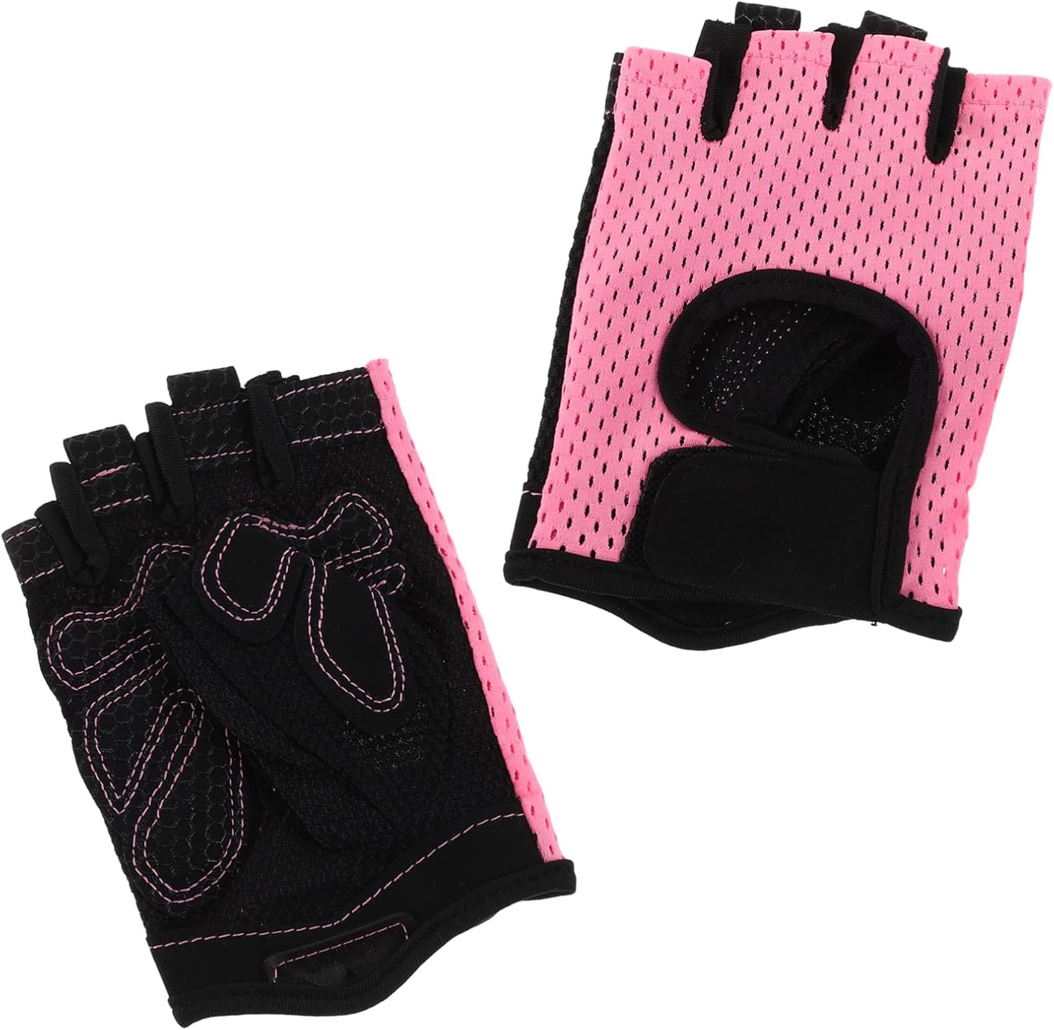 Milisten Men’s Women’s Cycling Gloves Workout Gloves Antislip Breathable Mesh for Gym Outdoor Exercise Training