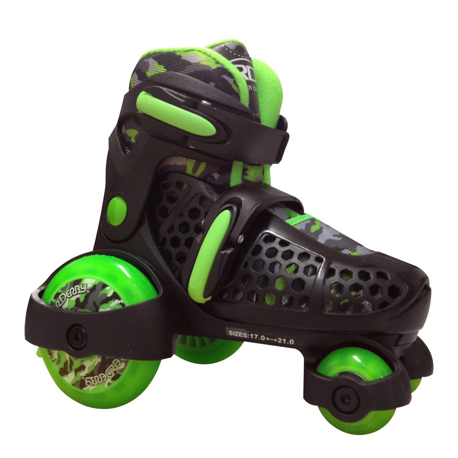 Amazon.co.jp: ROLLER DERBY ローラースケート EZ ROLL グリーン M