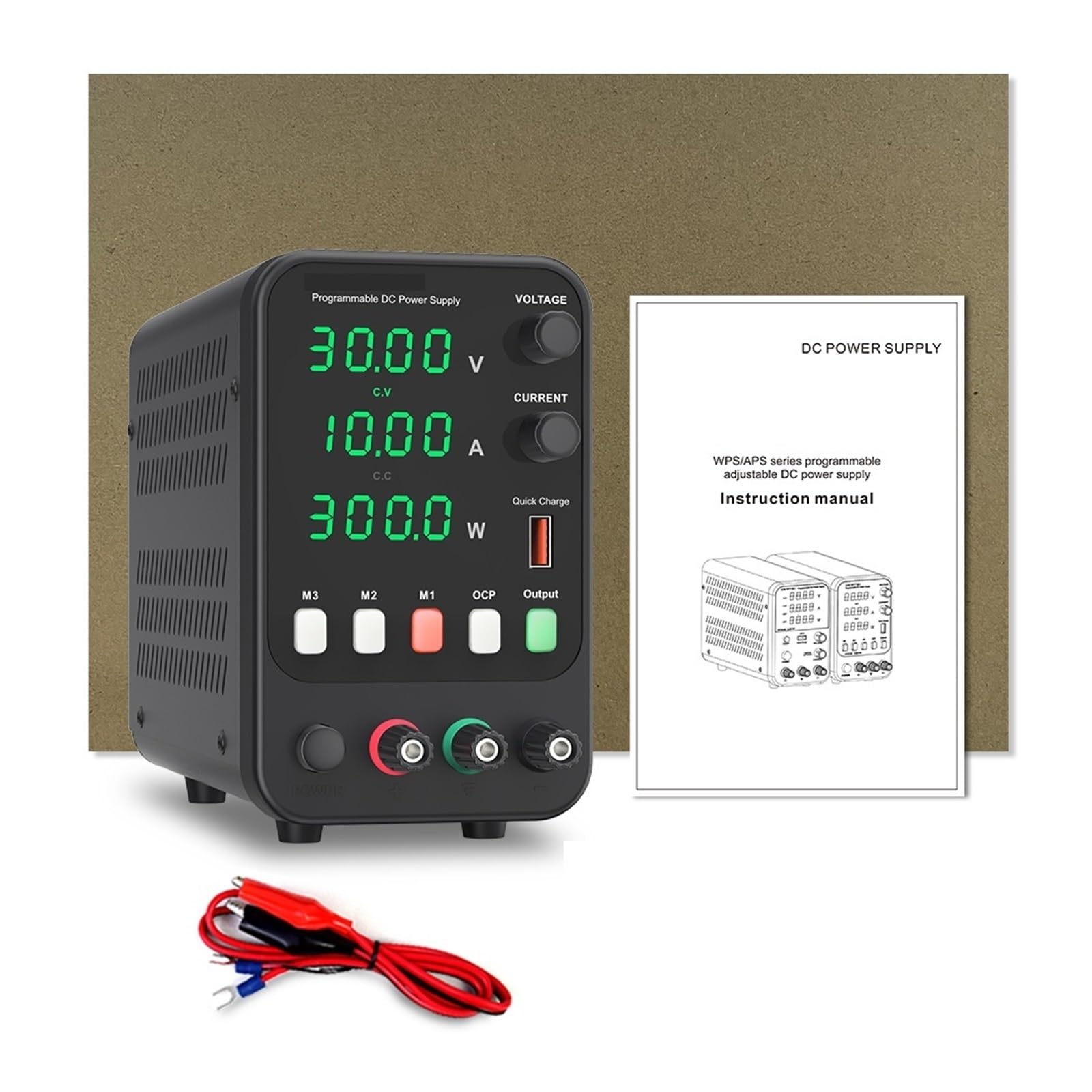 Fuente de alimentación de CC Ajustable, 30V, 10A, 60V, 5A, Fuente de alimentación de Banco de Laboratorio, Interruptor regulador de Voltaje de Fuente de alimentación estabilizada(APS1602H)