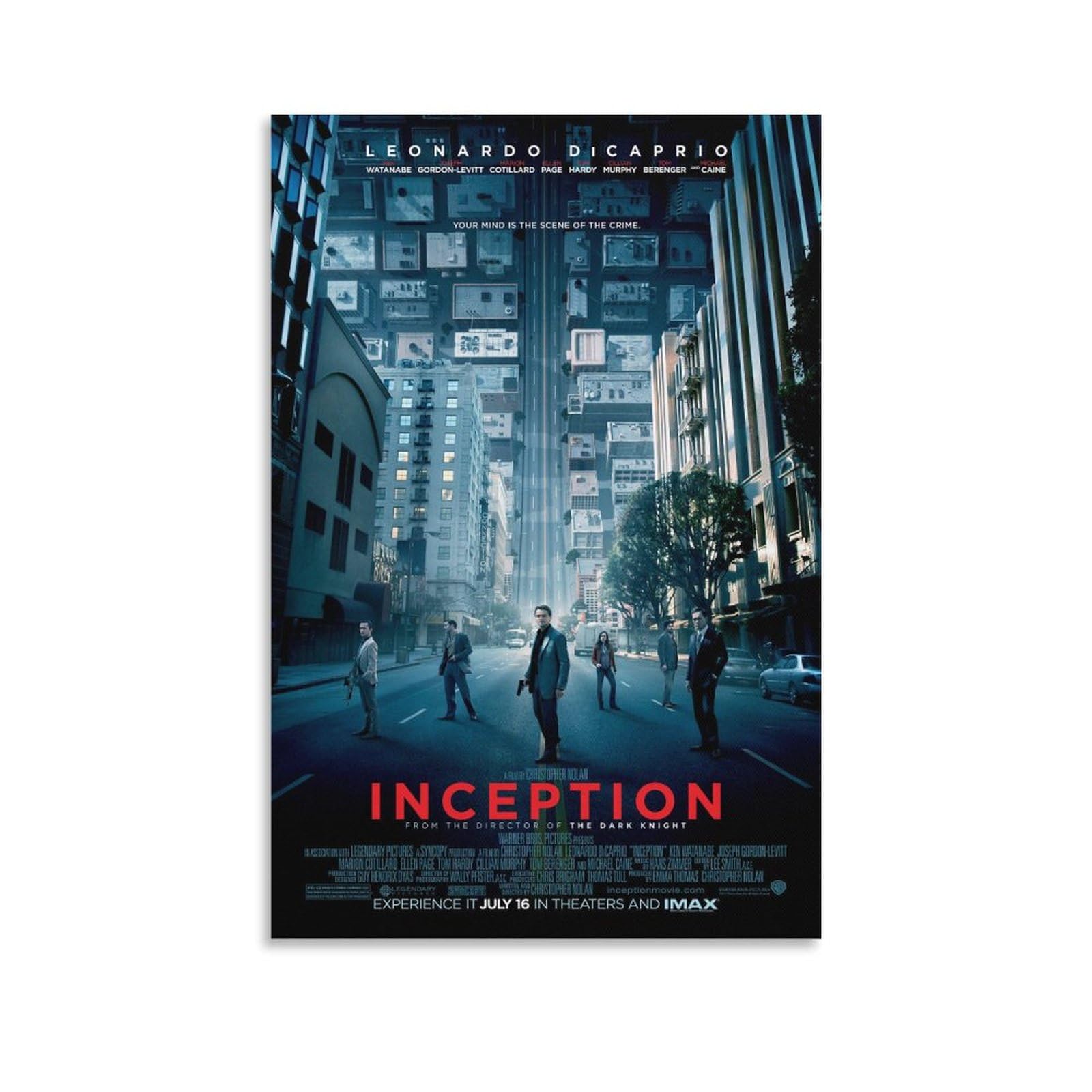Amazon.co.jp: 映画ポスター、インセプション INCEPTION レオナルド