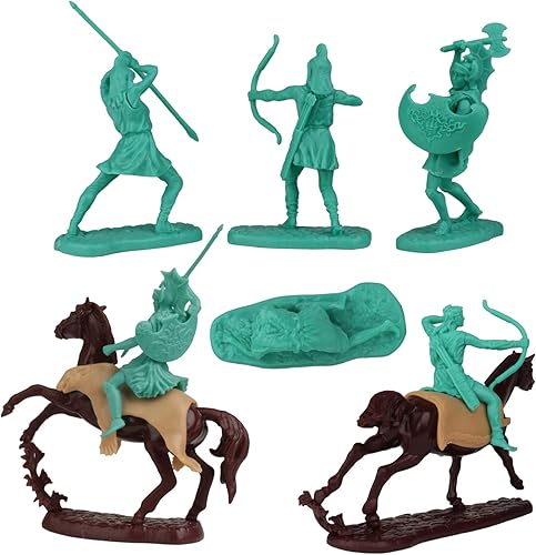 Miniatura 4 de Trojan WAR - Figuras de plástico Tienda Warrior - 12 piezas de soldados de juguete de mujeres antiguas