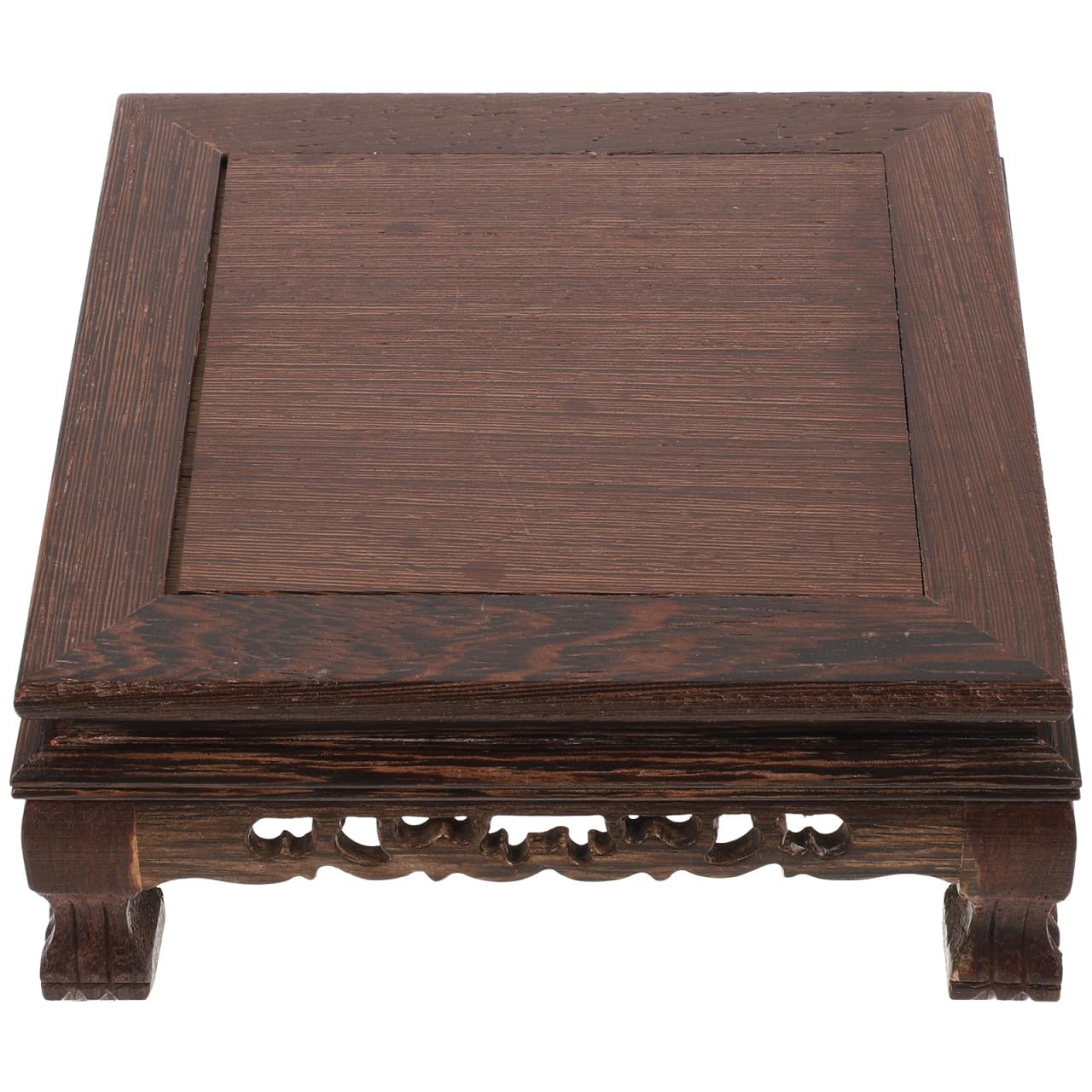 Socle en bois sculpté pour stabiliser et valoriser vos vases