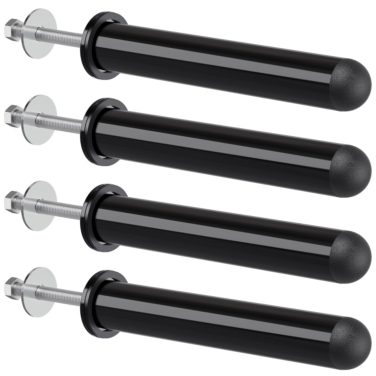 Photo 1 of SELEWARE Weight Plate Holder for Power Rack (Black)