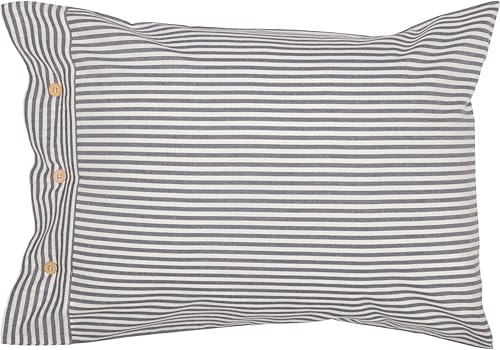 Miniatura 2 de Funda de almohada azul con tictac de granja