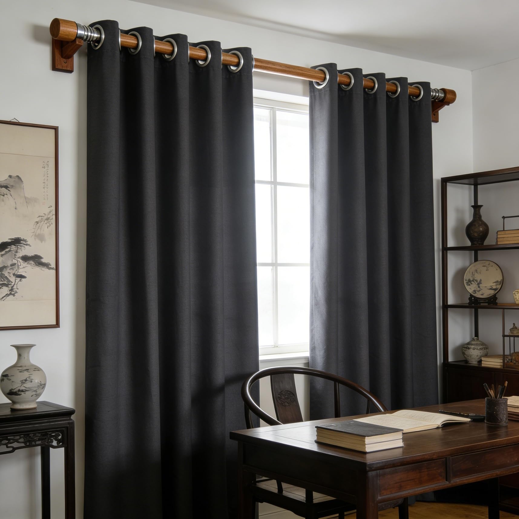 Rideaux thermiques isolants anti froid et chaleur pour grand balcon