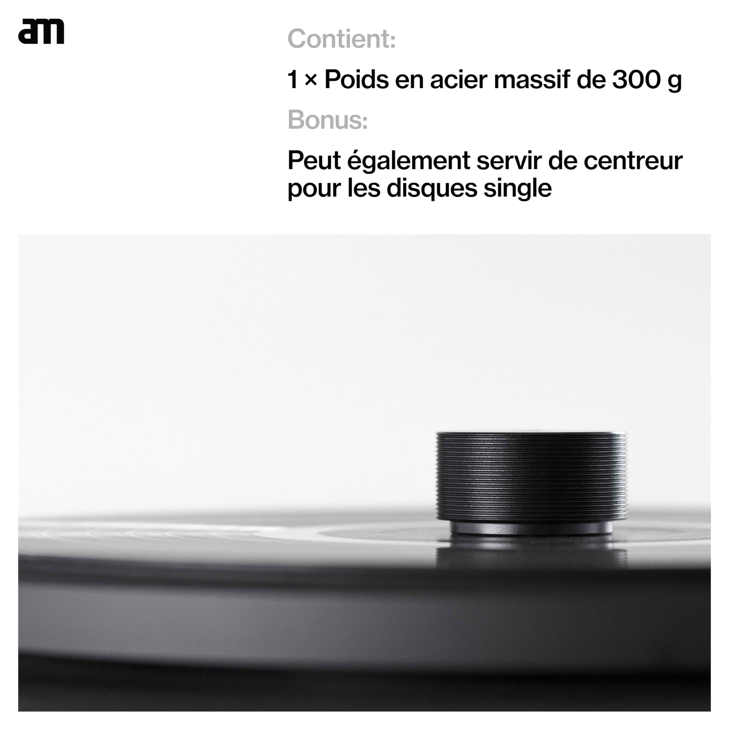 AM Clean Sound - Record Weight Palet Presseur