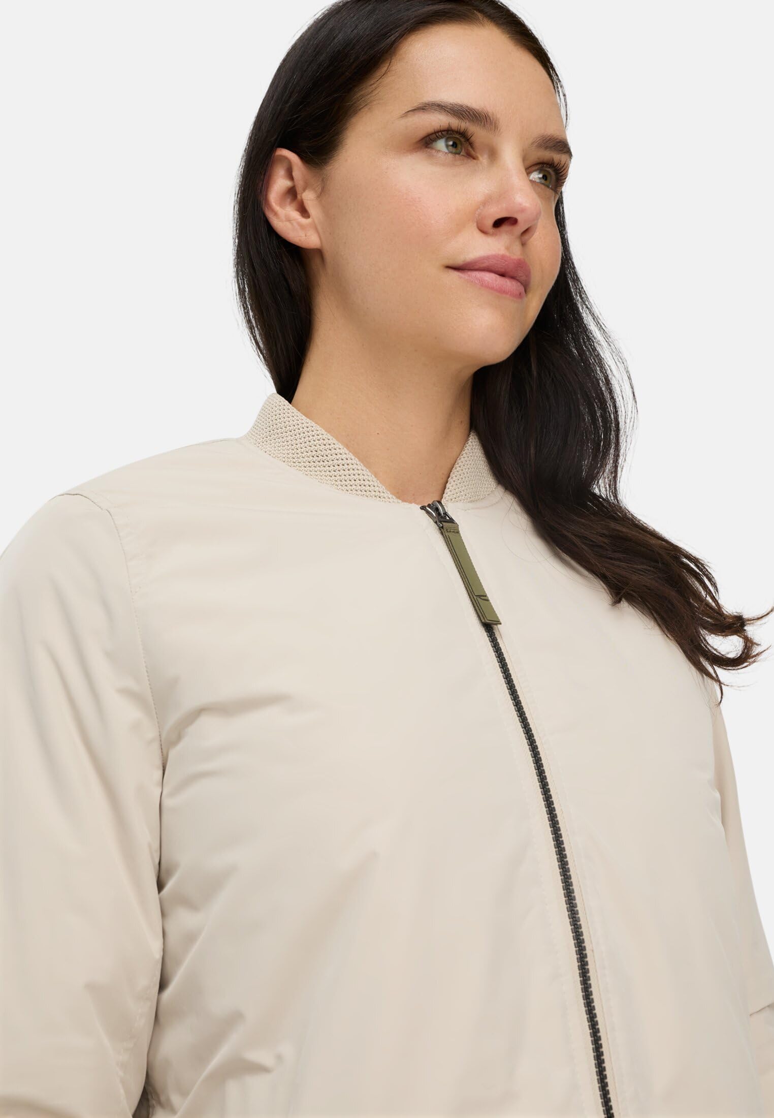 camel active Damen Wasserabweisender Mantel aus reinem Polyester