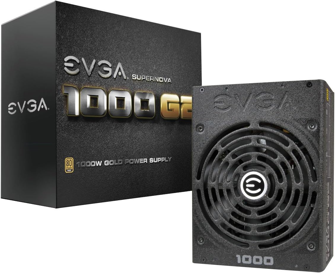 EVGA SuperNOVA 1000 G2 80  GOLD, 1000W Fully Modular NVIDIA SLI and Crossfire Ready 10 Year Warranty Power Supply 120-G2-1000-XR