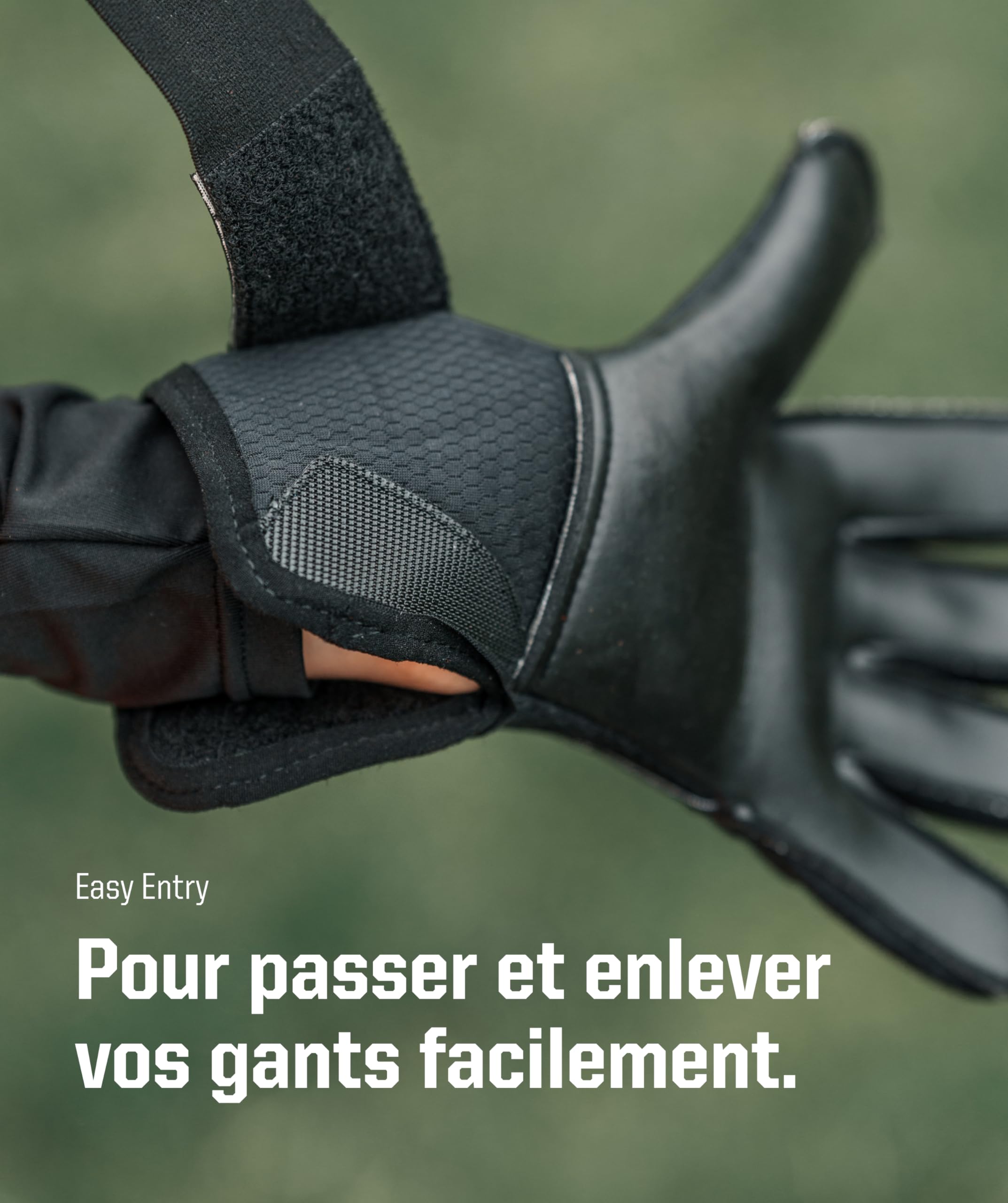 T1TAN Rebel Junior Gants de Gardien de Foot Enfant - Gants de Football pour Gardiens de But - sans Protection des Doigts