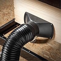 Vista 9 de POWERTEC 70193 Acoplador rápido de extremo de tornillo para manguera de 4" - Adaptador roscado izquierdo