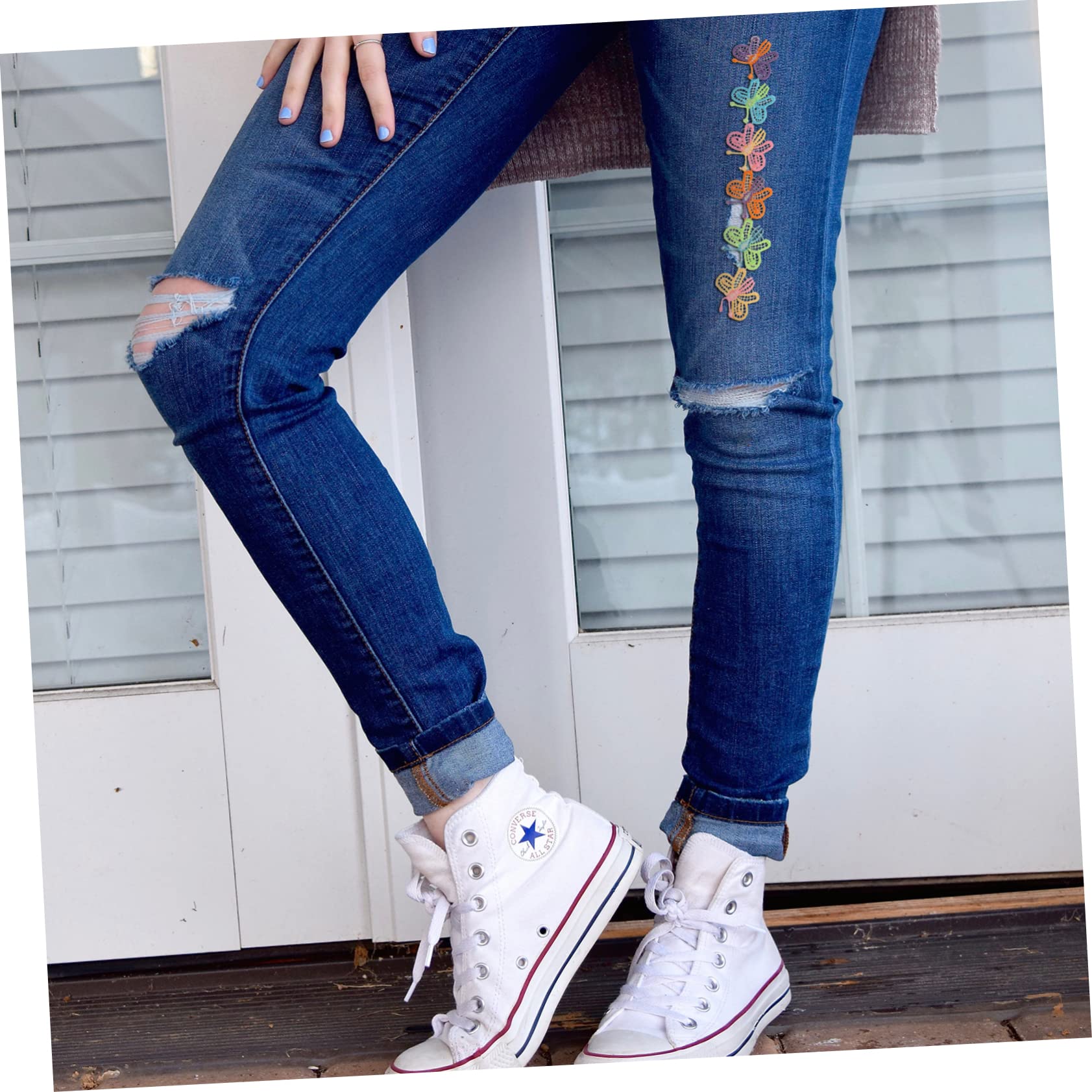 LALAFINA 2rotoli Di Yarde Nastro Decorativo Pizzo Per Abbigliamento e Fai Te Accessori Per Rattoppo e Decorazione Di Articoli Vari Stile Versatile e Facile Da Usare