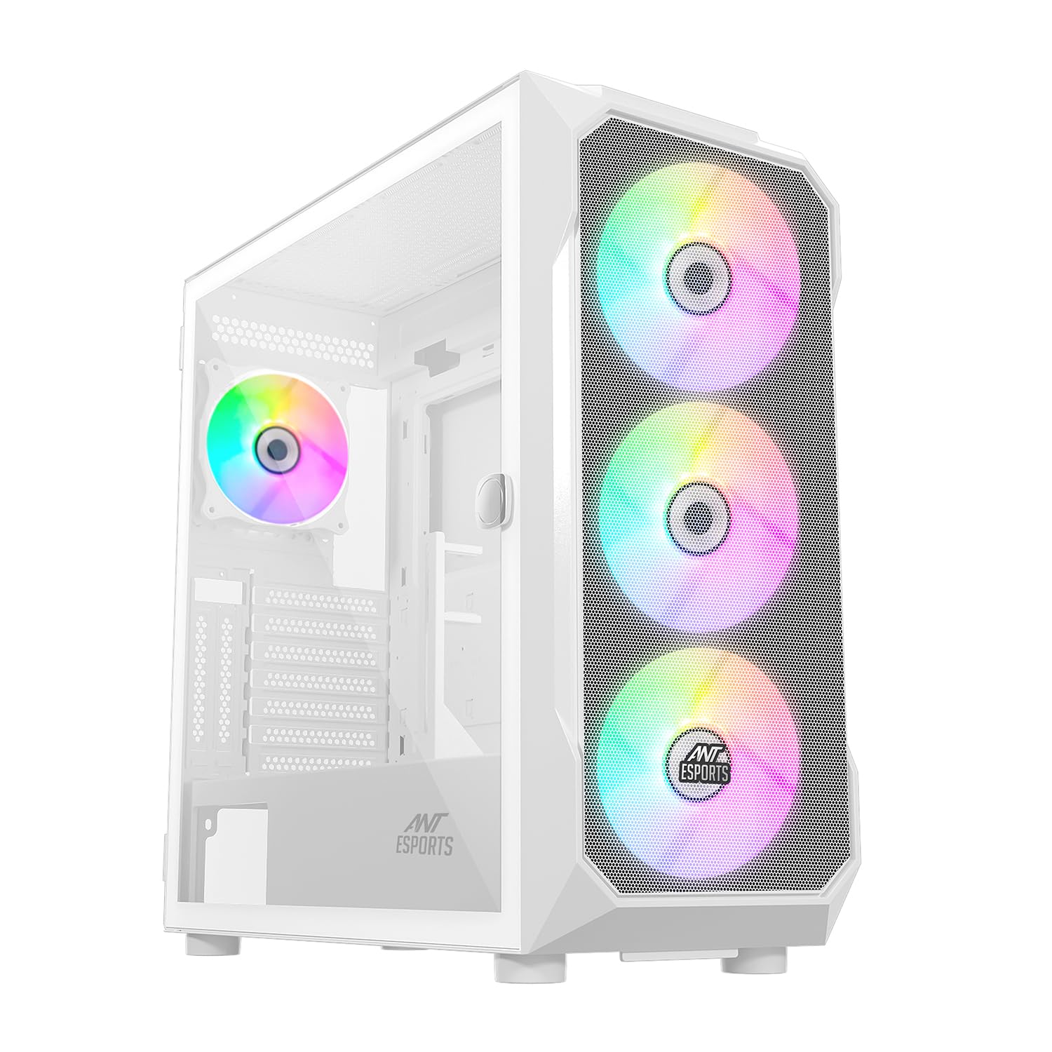 Buy Ant Esports ICE 410TG Mid Tower Computer Case/Gaming with