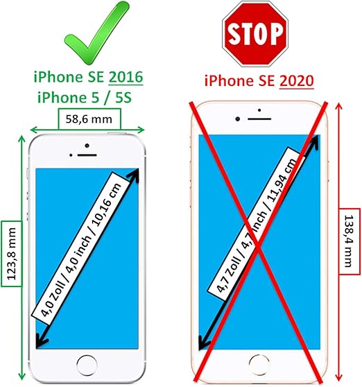 Icarer Case Suitable For Apple Iphone Se 16 Iphone 5s And Iphone 5 Genuine Leather Outer Case Protective Case With Side Folding Ultra Slim Cover Amazon Co Uk Electronics Photo