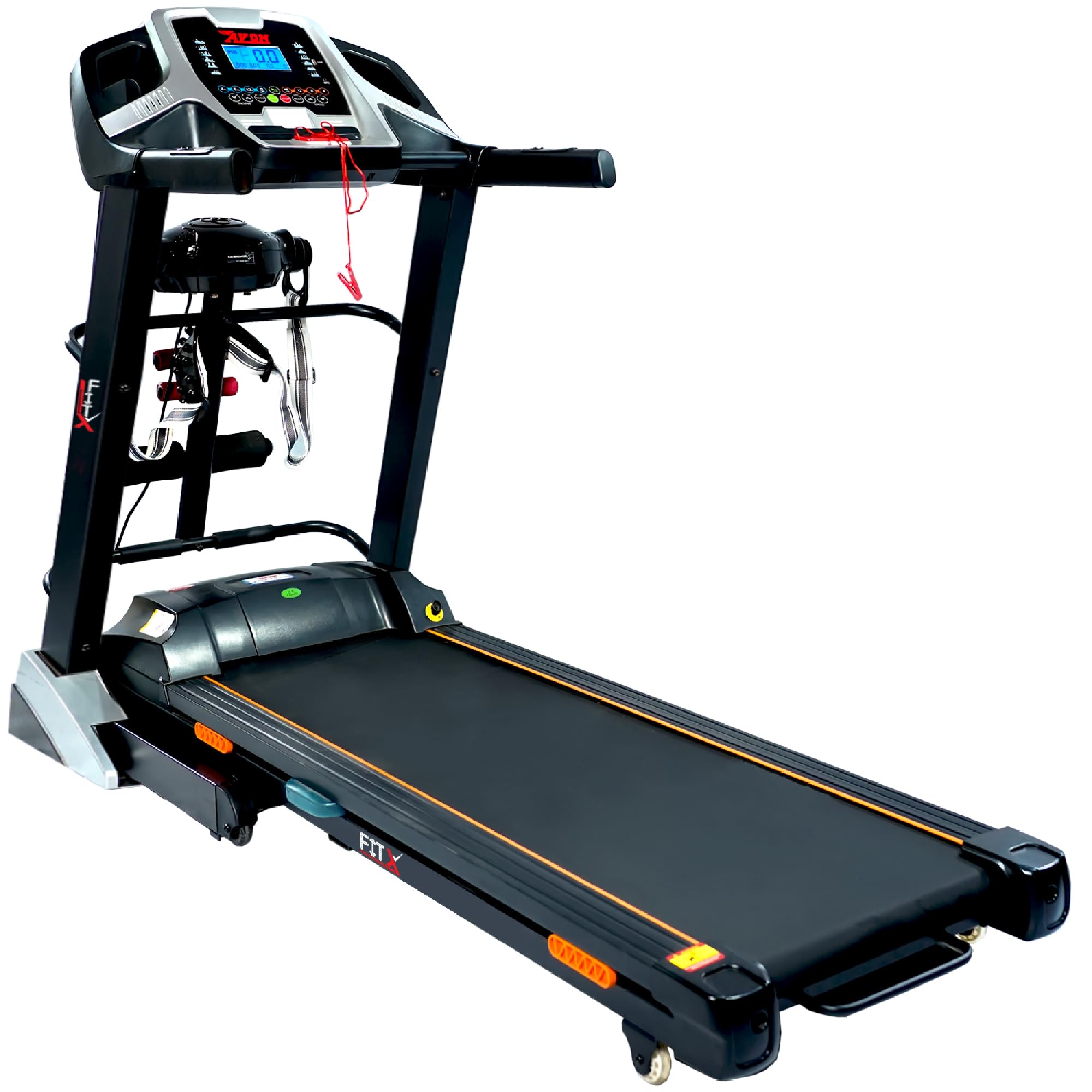 Avon Fitx Multi Use Power Incline Motorized Treadmill, 5 HP Peak with Semi Automatic Lubrication Function, Max Weight: 140Kg, Auto Incline, Max Speed 16 km/hr (B0CJ96HD68) Amazon Price History, Amazon Price Tracker