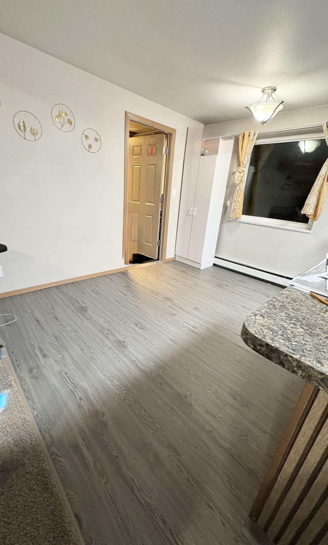 INMOZATA flooring installed in kitchen
