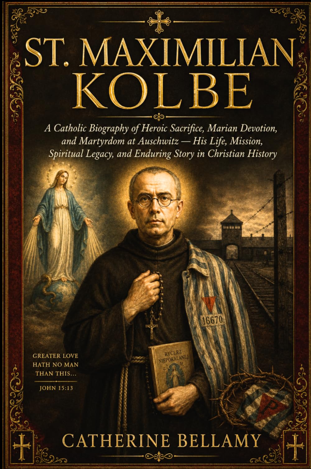 ST. MAXIMILIAN KOLBE: A Catholic Biography of Heroic Sacrifice, Marian Devotion, and Martyrdom at Auschwitz — His Life, Mission, Spiritual Legacy, and Enduring Story in Christian History