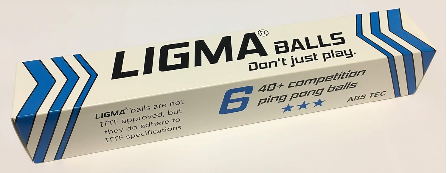 Buy LIGMA 6Pack Competition 3Star 40+ Ping Pong Balls (White) Online at Low Prices in India