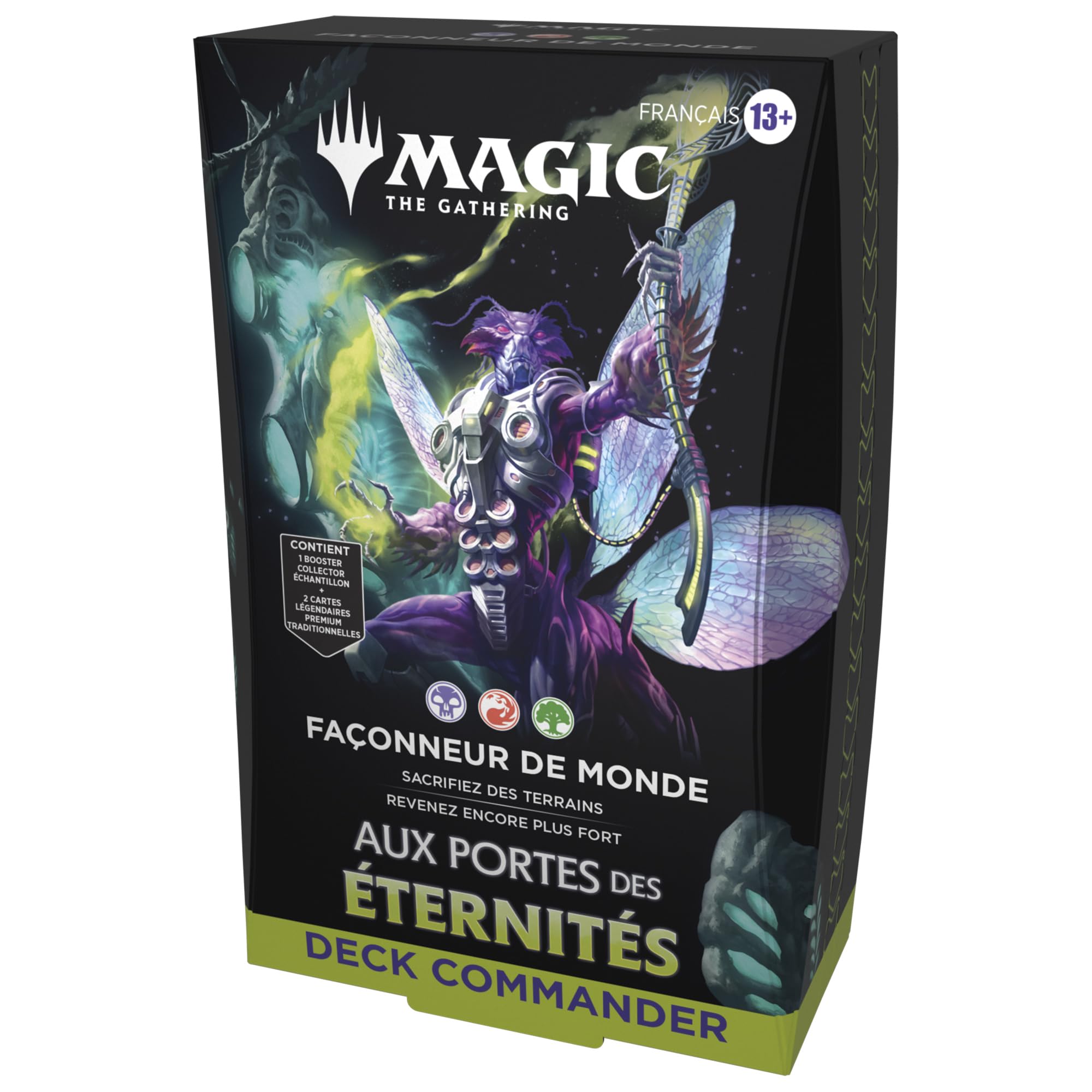 Deck Commander Magic: The Gathering Aux Portes des Éternités - Façonneur de Monde (Version Française)