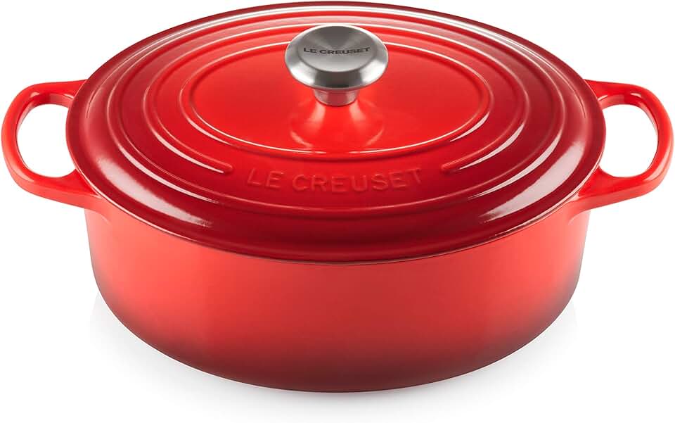 Amazon.co.uk le creuset red