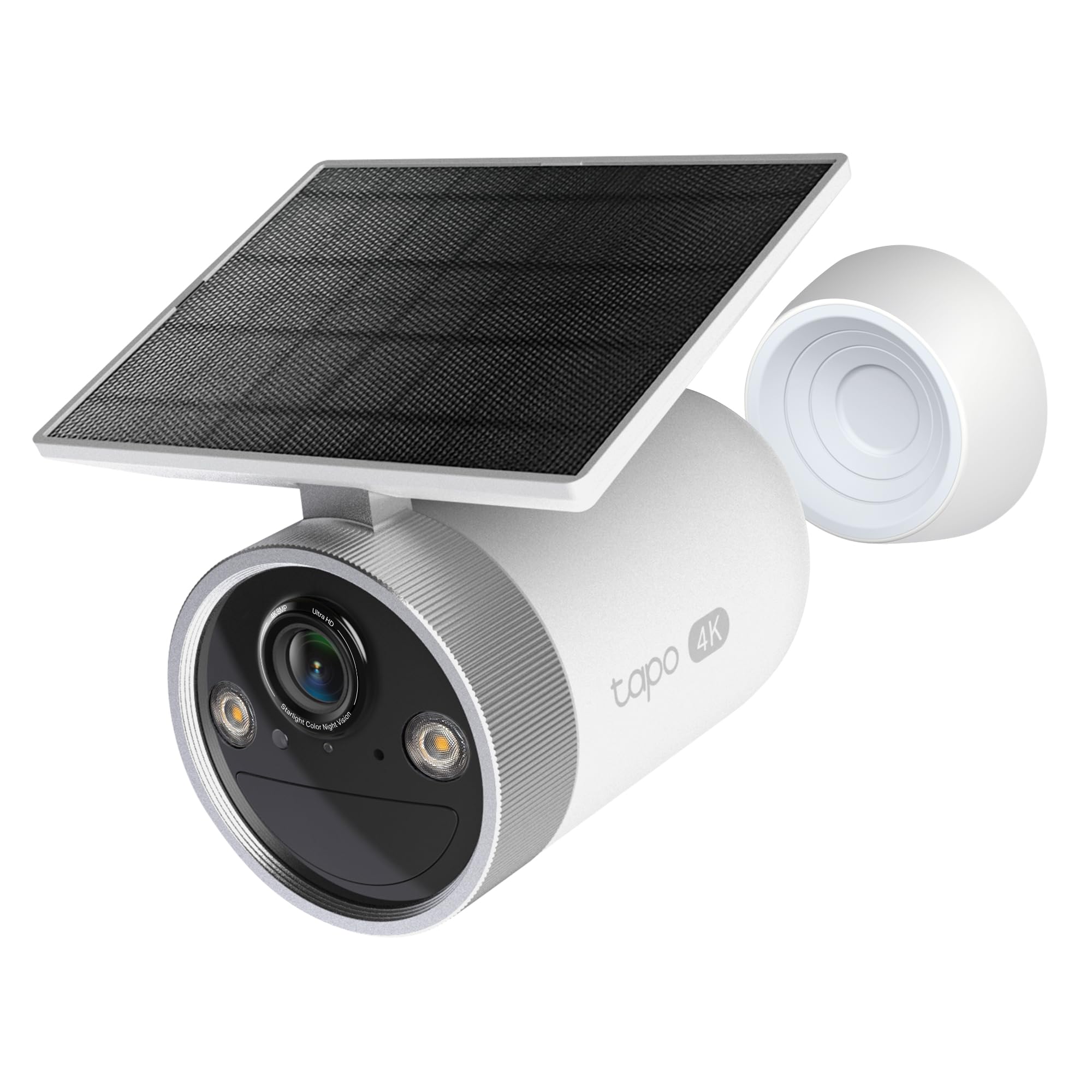 Tapo C465 - Cámara vigilancia WiFi Exterior, 4K, Paneles solares Integrados | Detección de Movimiento, Personas, Mascotas y Vehículos. Con Panel Solar. Visión Nocturna. IP65. App Tapo.