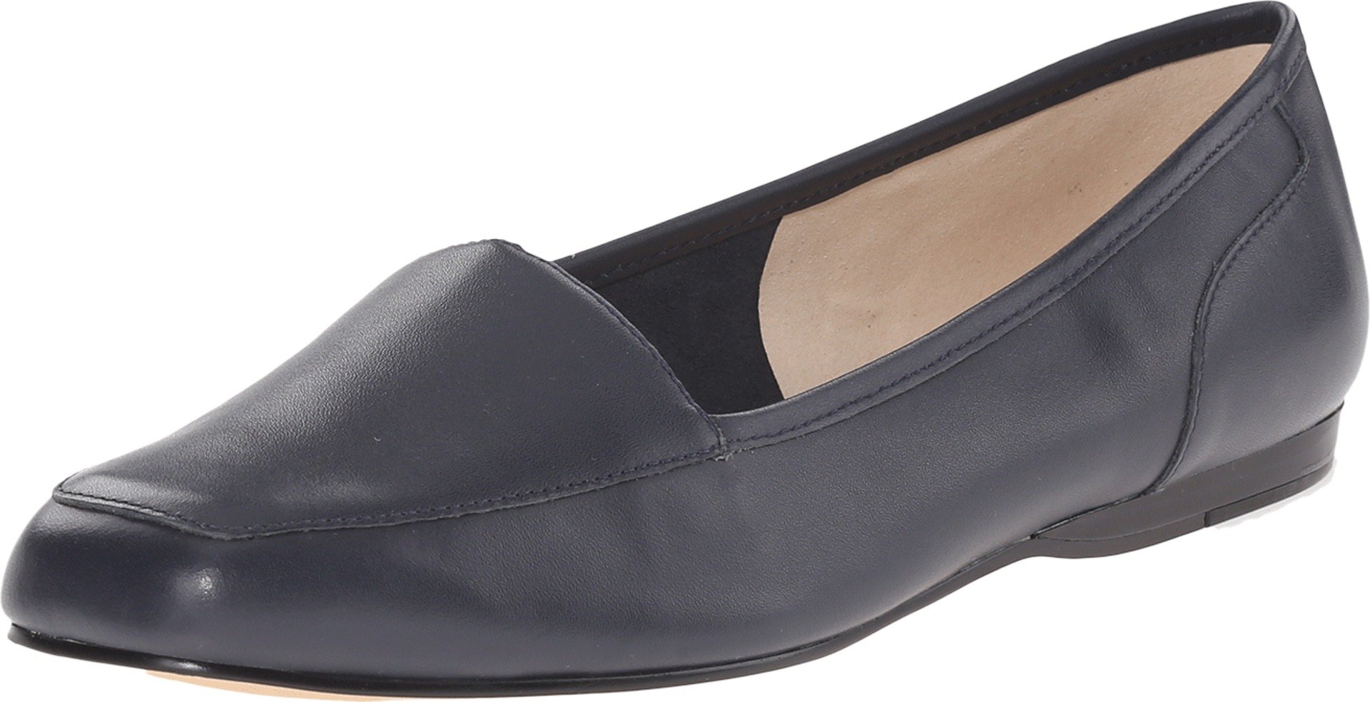 Bandolino Women's Liberty 11 Wide Navy Leather