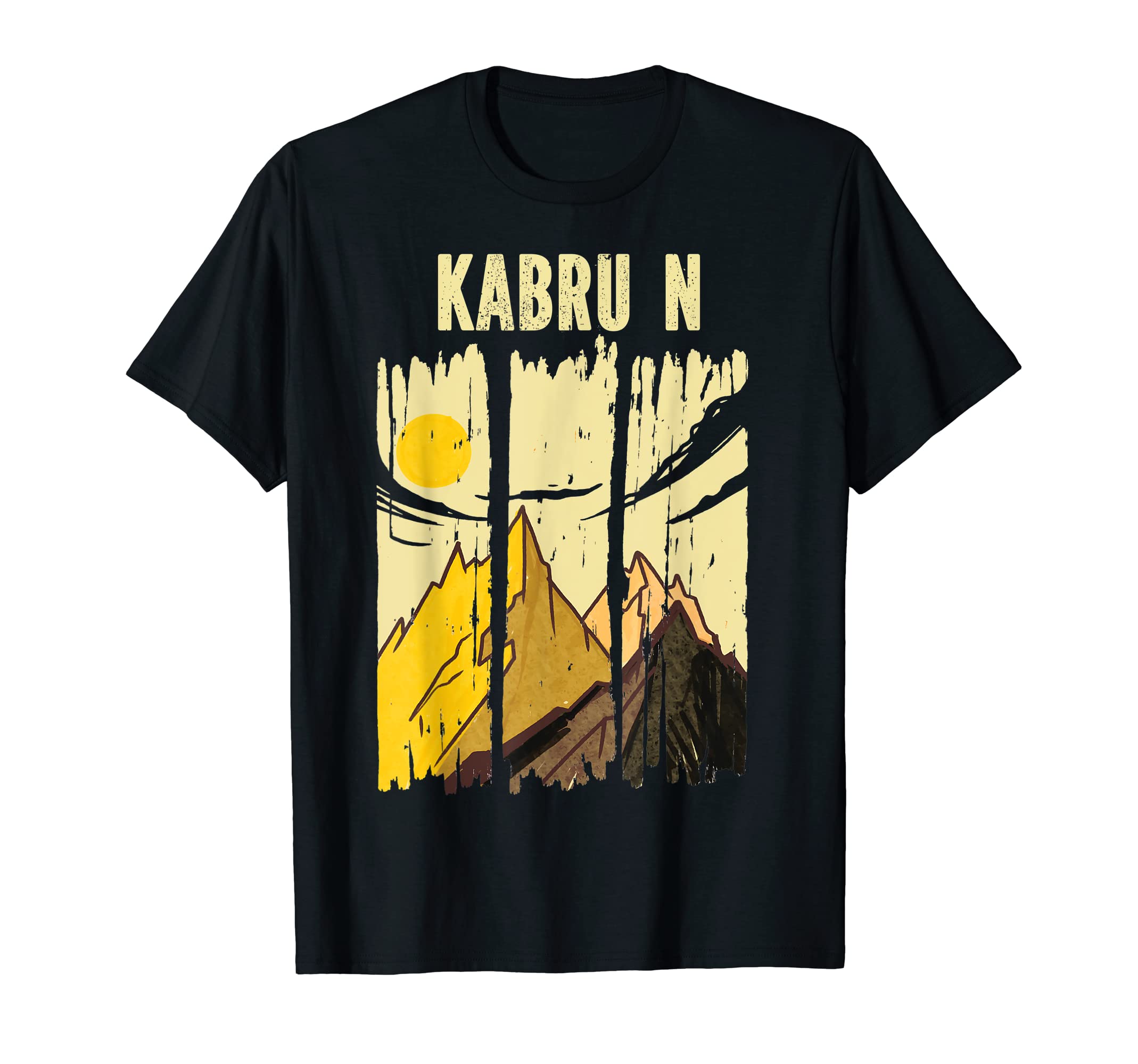 Kabru N MountainPeak Summit Climber T-Shirt