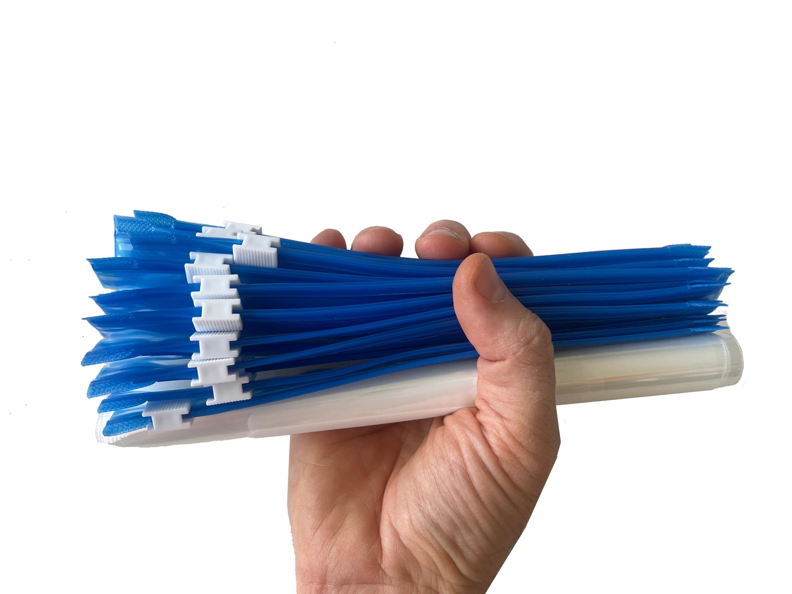 FRIO – 20 bolsas con cierre deslizante, 1,5L (21x25 cm), reutilizables y herméticas, con base expandible – Para congelador y almacenamiento de alimentos