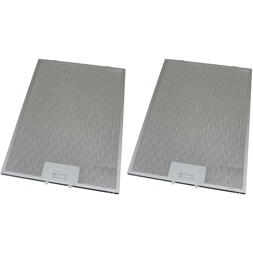 Ufixt Fits Cooker Hood Metal Grease Filters 265 x 395 mm Pack of 2 – Universal