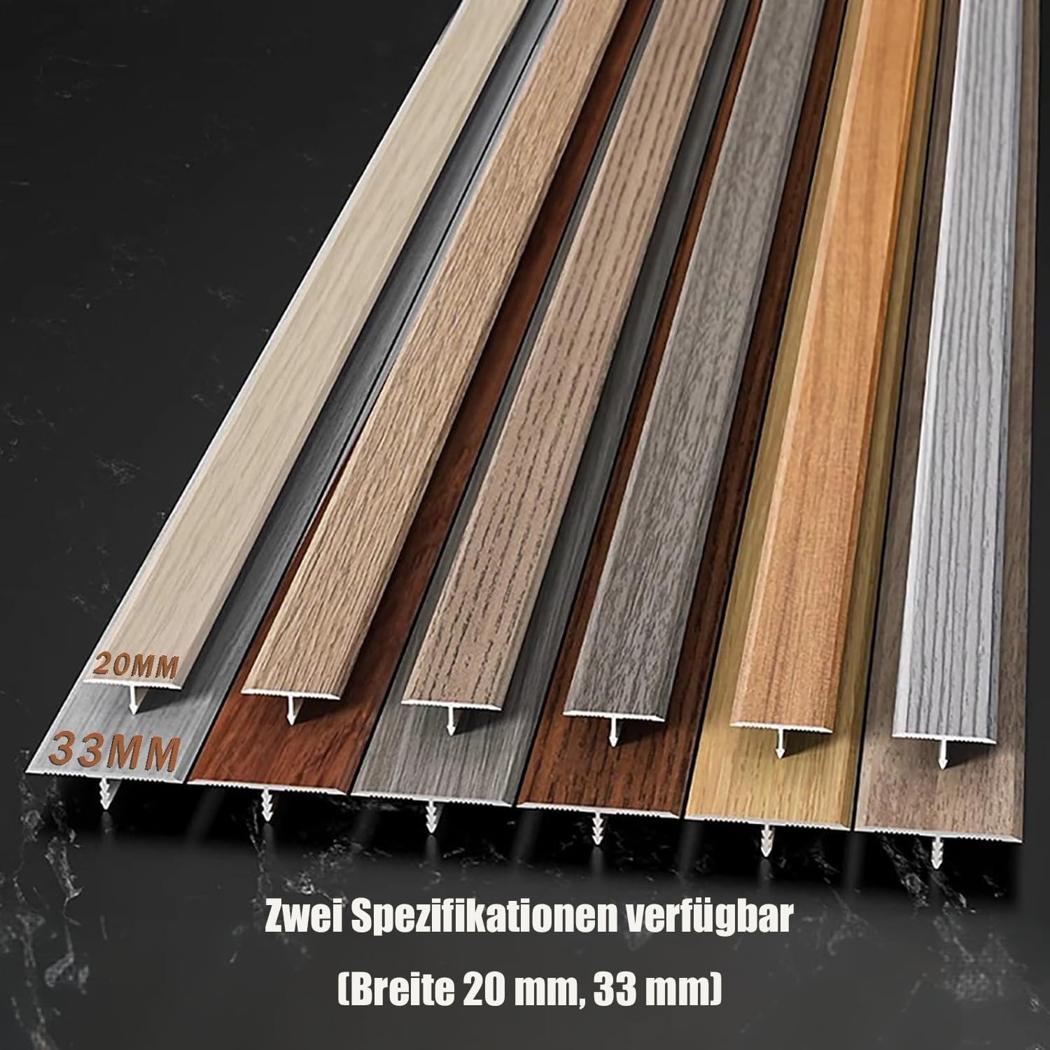 Tapajuntas Suelo/Perfil De Transición, Umbral Piso Tira Transición Metal Aluminio Moldura En T, Suelo Fácil Limpiar, para Puertas Entrada, Porch, Entradas Exteriores,Light Oak,Width 33mm