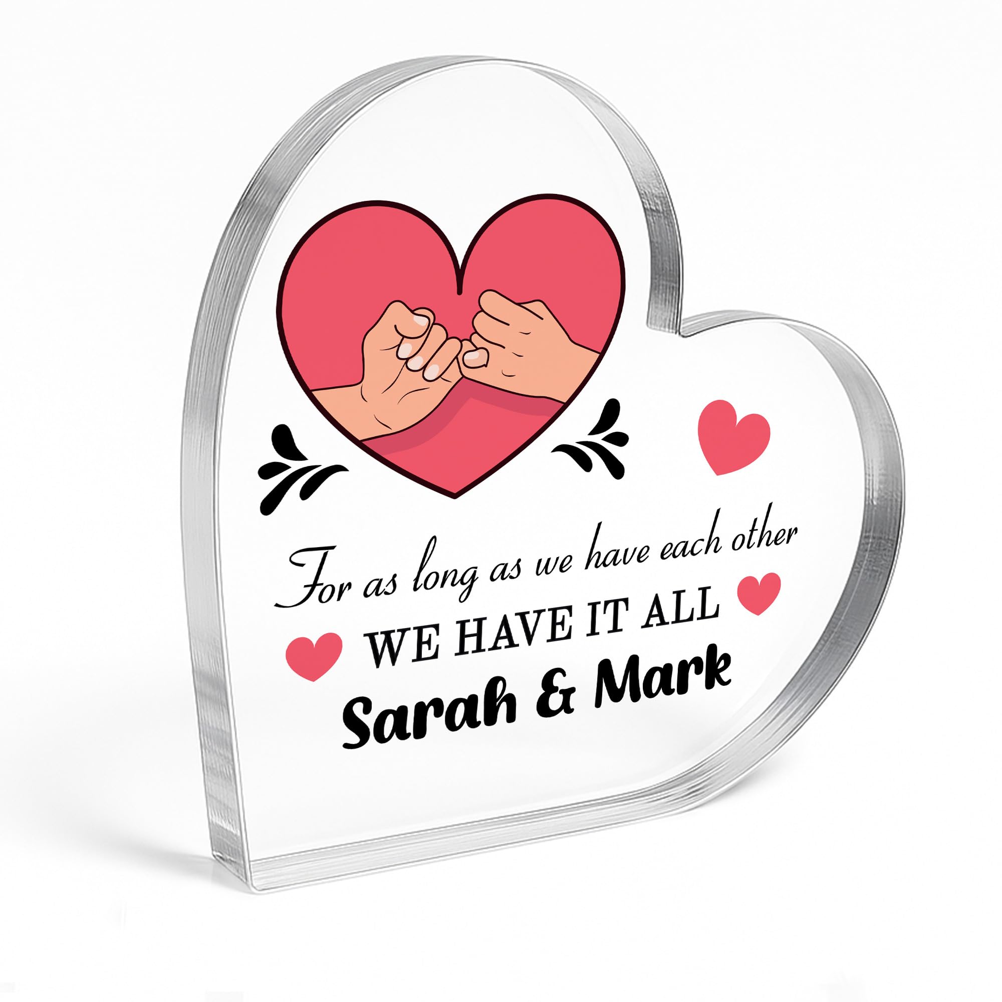 Red Ocean Romantic Gifts For Boyfriend Girlfriend We Have It All Personalised Anniversary, Gift For Him Her Husband Wife Gift Special, Gift For Couple Love Gifts Keepsake